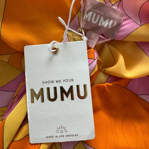 SHOW ME YOUR MUMU CARIBBEAN COCKTAIL TRISH DRESS SZ S NWT - Picture 8 of 8